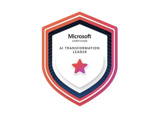 Microsoft Certified: AI Transformation Leader badge